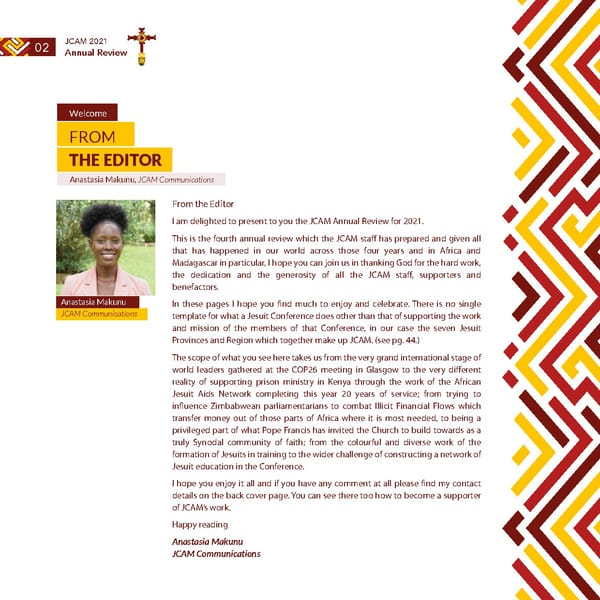 Jesuits Africa Annual review 2021 - Page 4