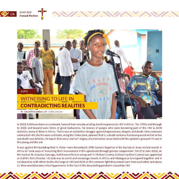 Jesuits Africa Annual review 2021 - Page 6