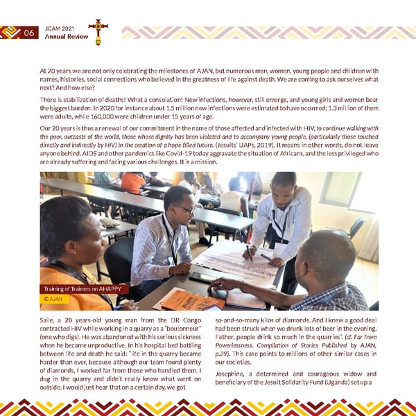 Jesuits Africa Annual review 2021 - Page 8