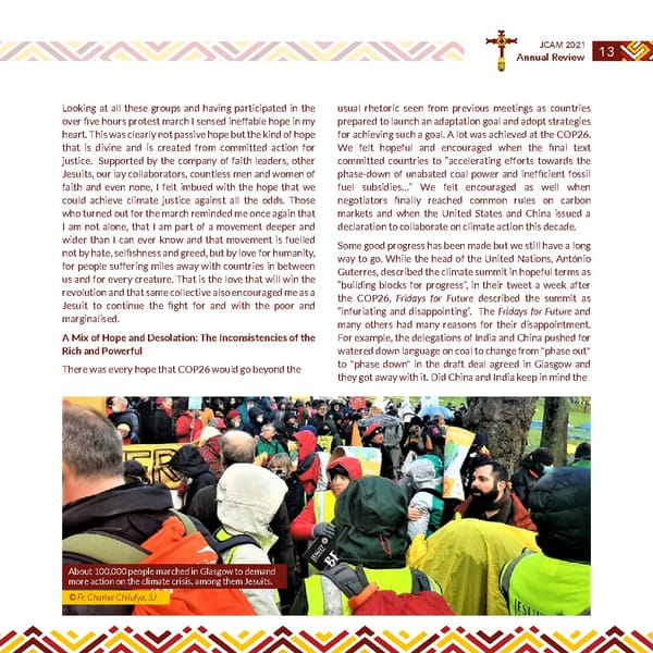 Jesuits Africa Annual review 2021 - Page 15