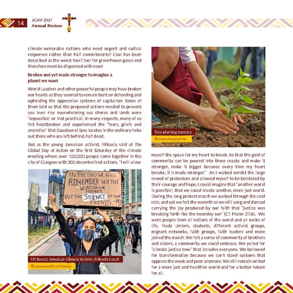 Jesuits Africa Annual review 2021 - Page 16