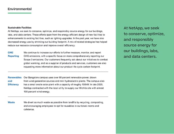 ESG Report | NetApp - Page 30