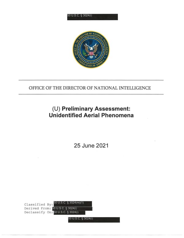 Unidentified Aerial Phenomena | NI Report - Page 8