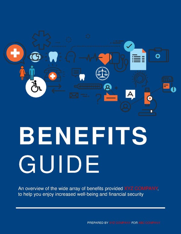 Benefits Guide - Minimalist Template - Flipbook - Page 1