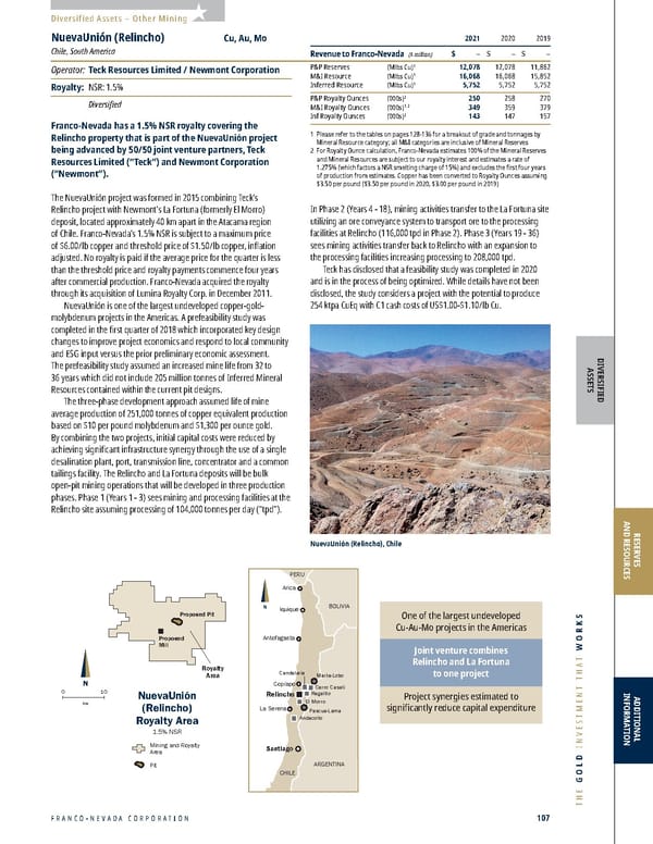 Franco-Nevada Flipbook - Page 107