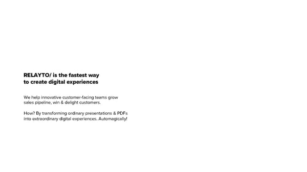 Meet with RELAYTO/ at VivaTech 2022 - Page 1