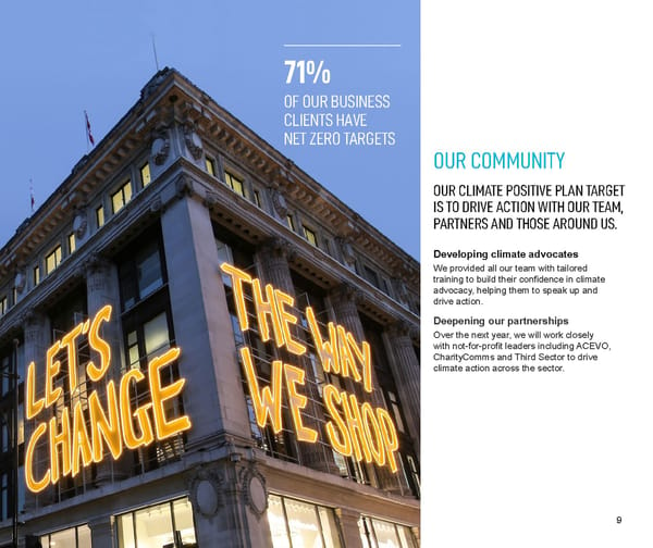Forster Communications' Impact report 2020-21 - Page 9