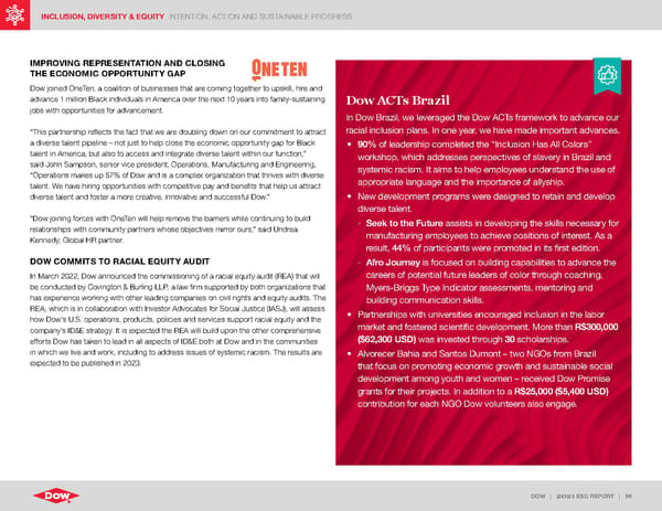 ESG Report | Dow - Page 59