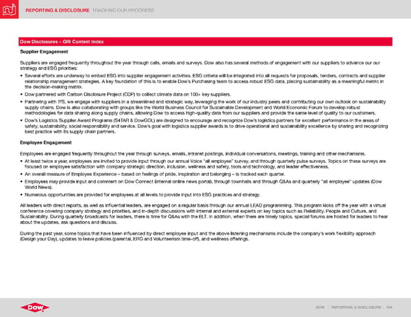 ESG Report | Dow - Page 104