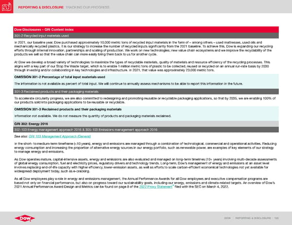 ESG Report | Dow - Page 122