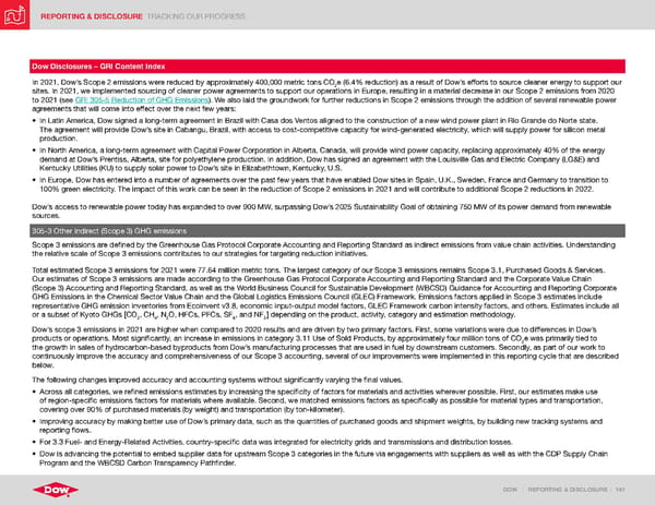 ESG Report | Dow - Page 141