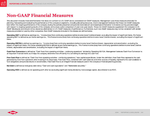 ESG Report | Dow - Page 210