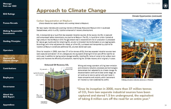 2022 ESG Report | Franco-Nevada - Page 39