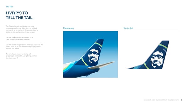 Alaska Airlines Brand Book - Page 9