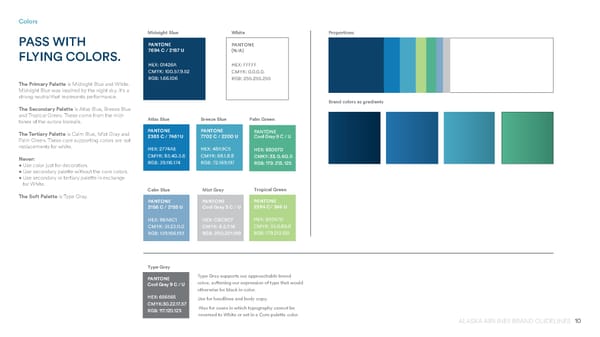 Alaska Airlines Brand Book - Page 10