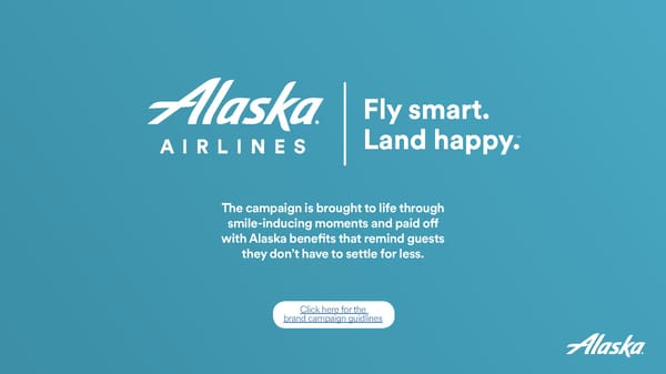 Alaska Airlines Brand Book - Page 22