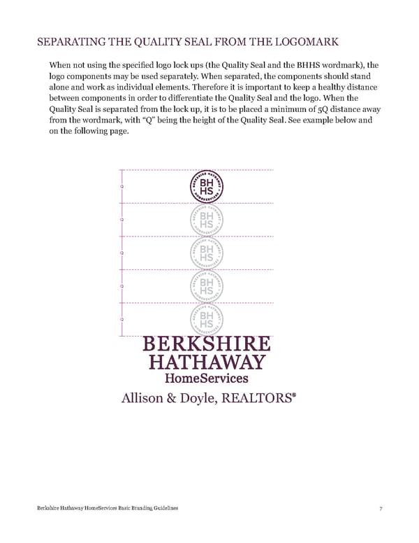 Berkshire Hathaway Brand Book - Page 8