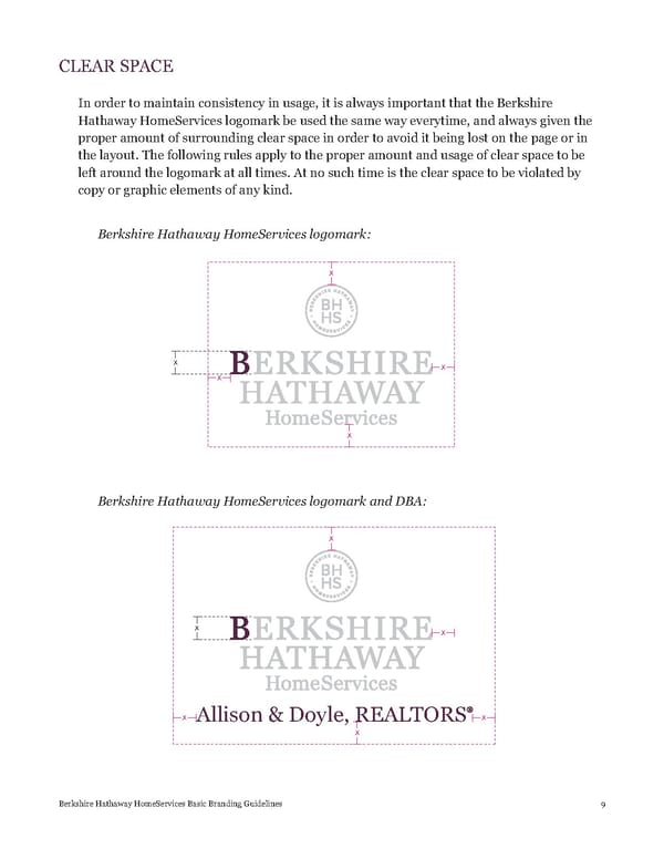 Berkshire Hathaway Brand Book - Page 10