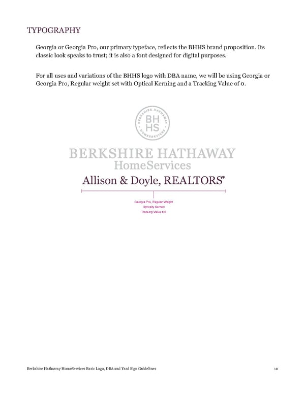 Berkshire Hathaway Brand Book - Page 11