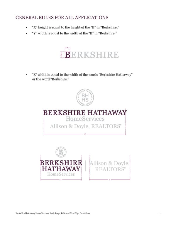 Berkshire Hathaway Brand Book - Page 12