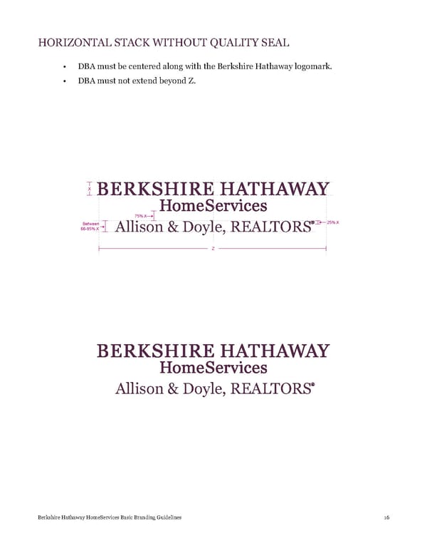 Berkshire Hathaway Brand Book - Page 17