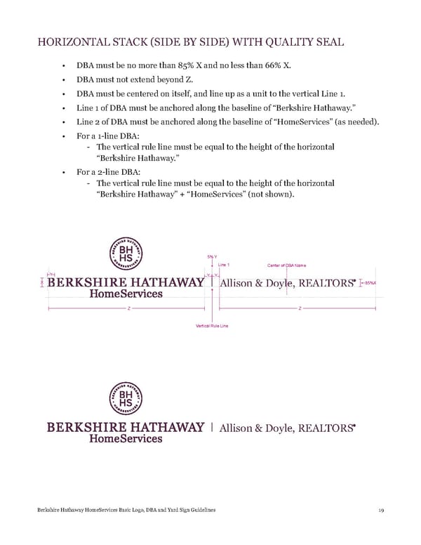 Berkshire Hathaway Brand Book - Page 20