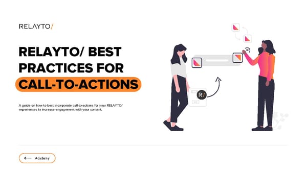 RELAYTO Best Practices for Call-to-Action - Page 1
