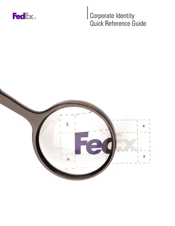 FedEx Brand Book - Page 1