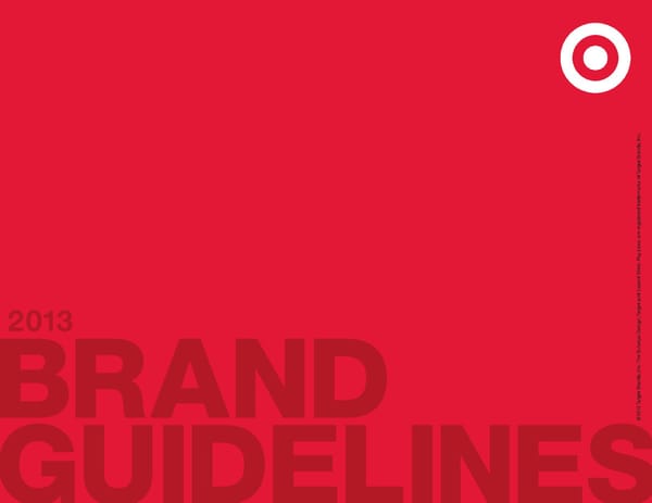 Target Brand Book - Page 1