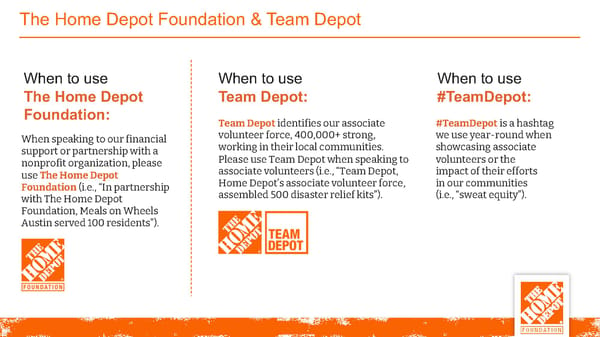 The Home Depot Brand Book - Page 4