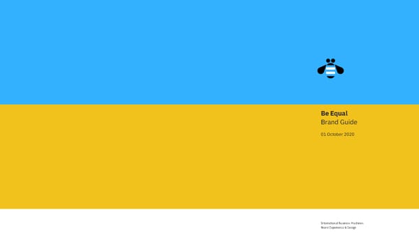 IBM Brand Book - Page 1