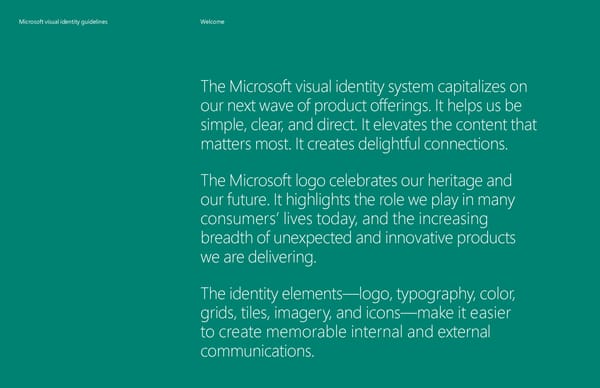 Microsoft Brand Book - Page 2