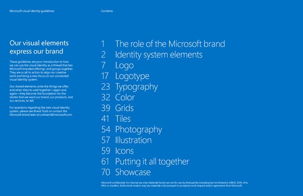 Microsoft Brand Book - Page 3