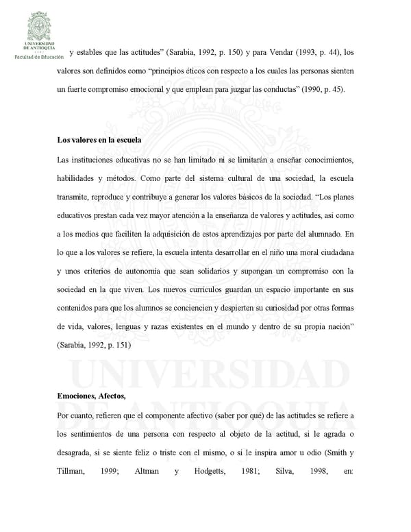 La Enseñanza de los Contenidos Actitudinales de las Ciencias Sociales  John Stiven Cspedes y Giovanny Andres Cossio - Page 44