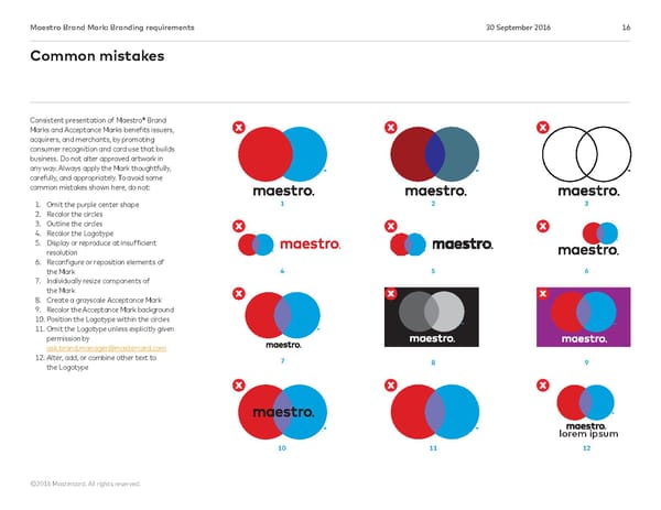 Master Card Brand Book (testing) - Page 16