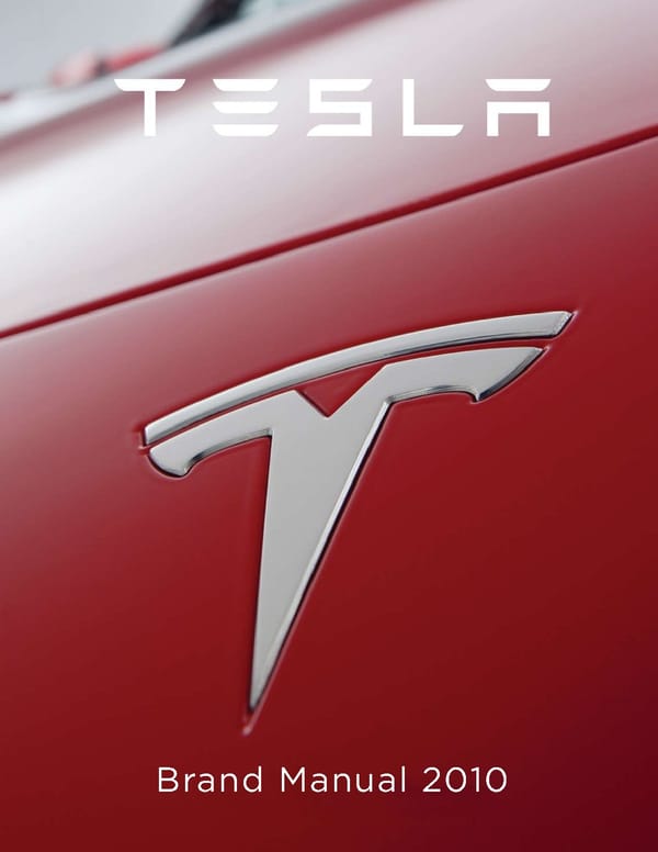 Tesla Brand Book - Page 1