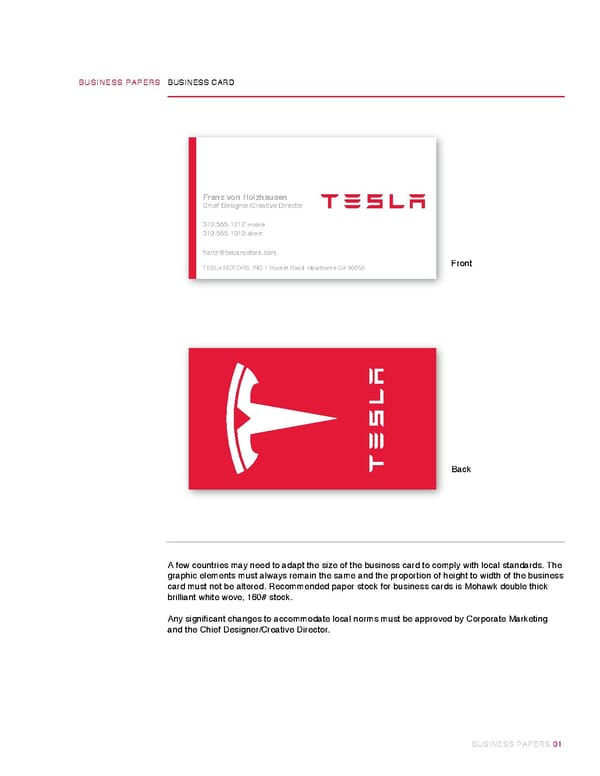 Tesla Brand Book - Page 15