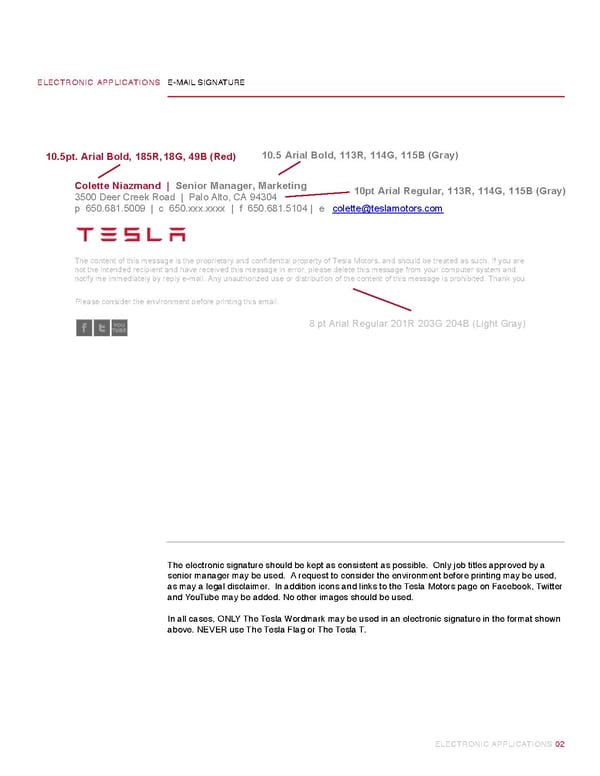 Tesla Brand Book - Page 19