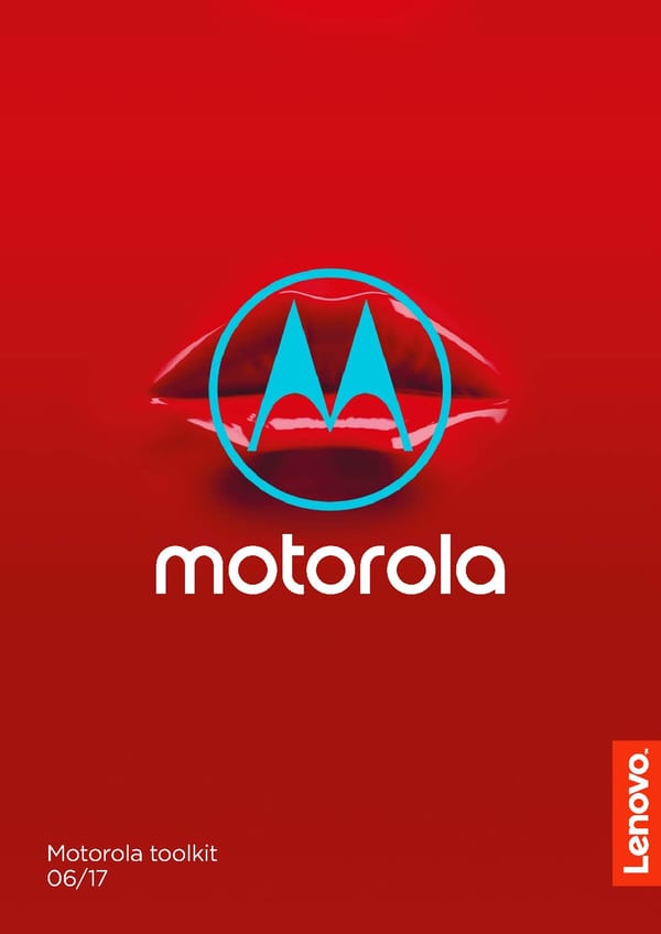 Motorola Brand Book - Page 1