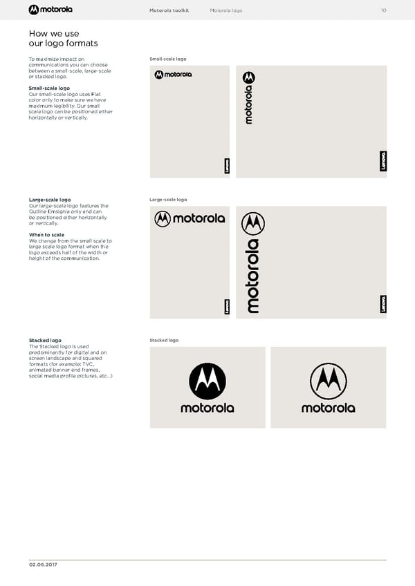 Motorola Brand Book - Page 10