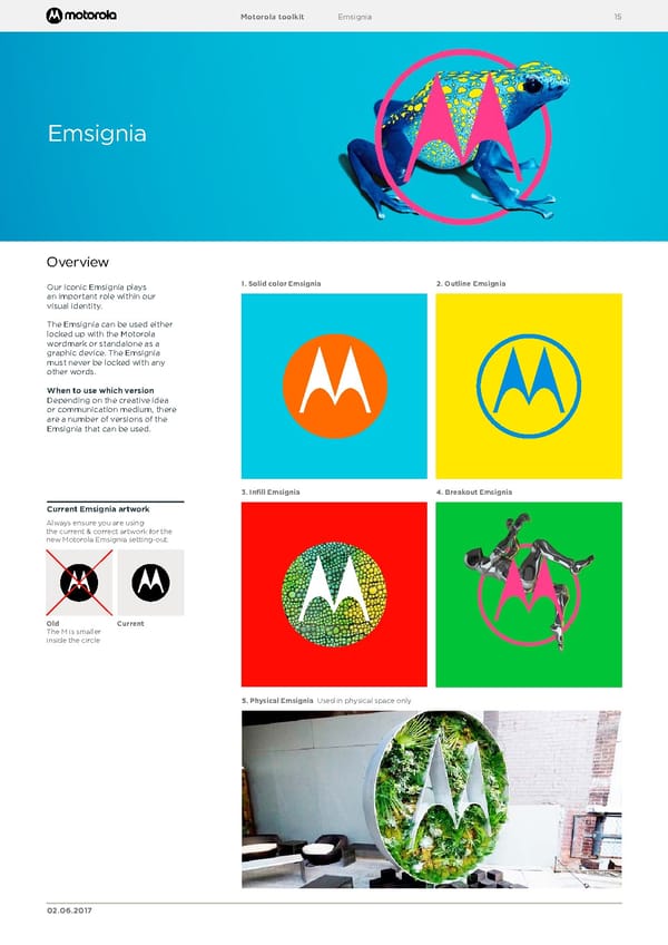 Motorola Brand Book - Page 15