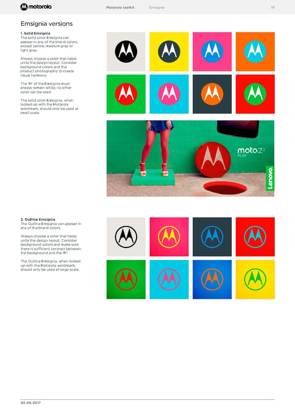 Motorola Brand Book - Page 16