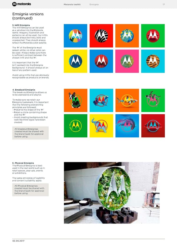 Motorola Brand Book - Page 17