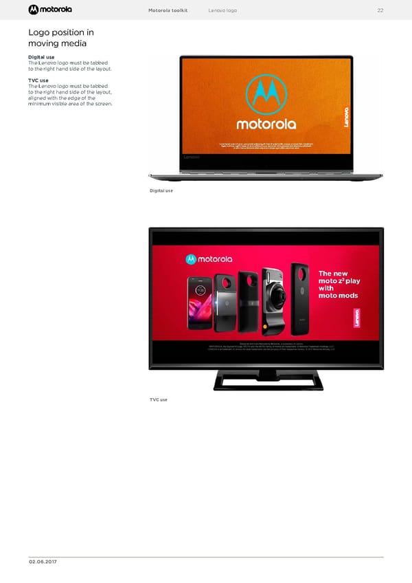 Motorola Brand Book - Page 22