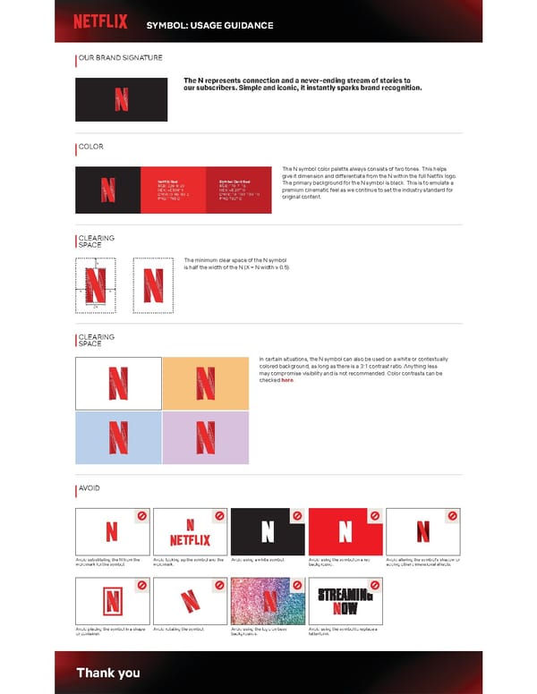 Netflix Brand Book - Page 1