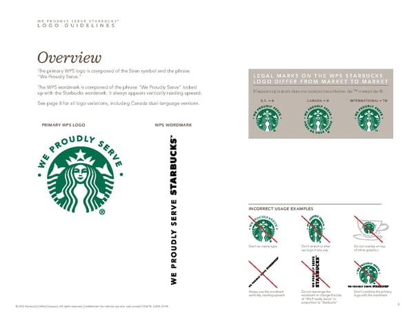 Starbucks Brand Book - Page 4