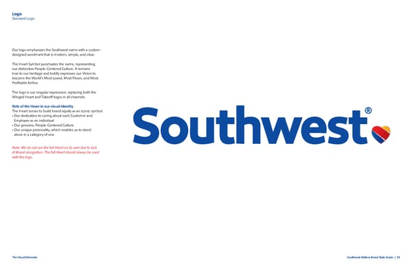 Southwest Airlines Brand Book - Page 19