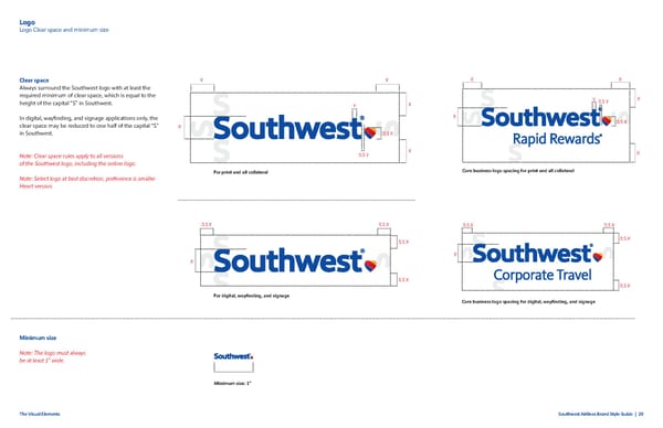 Southwest Airlines Brand Book - Page 20