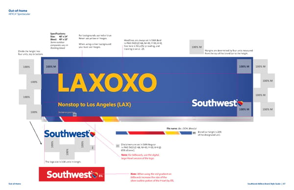 Southwest Airlines Brand Book - Page 67