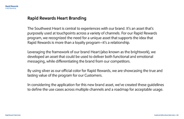 Southwest Airlines Brand Book - Page 104